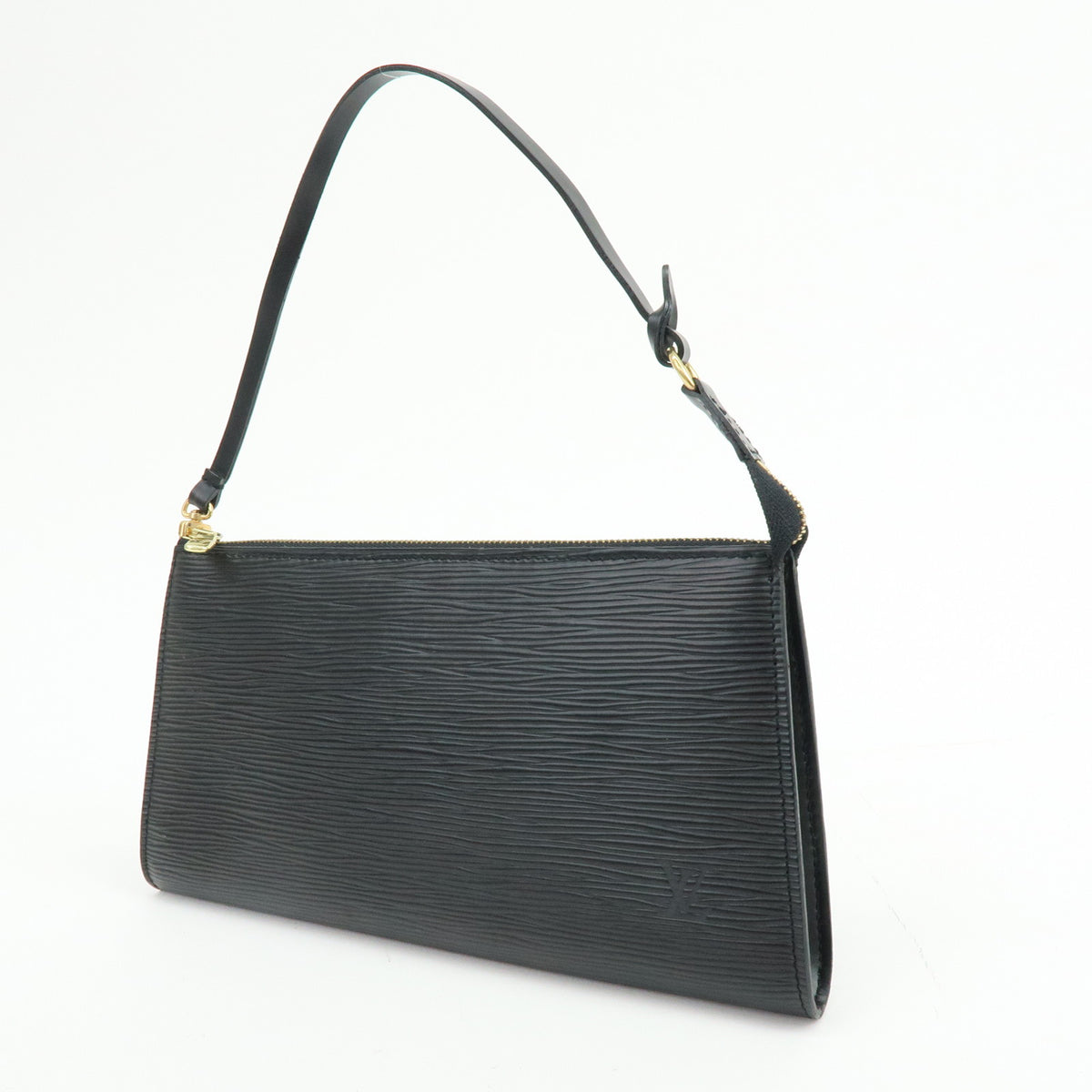 Louis Vuitton Epi Pochette Accessoires Leather Clutch Bag Noir M52942