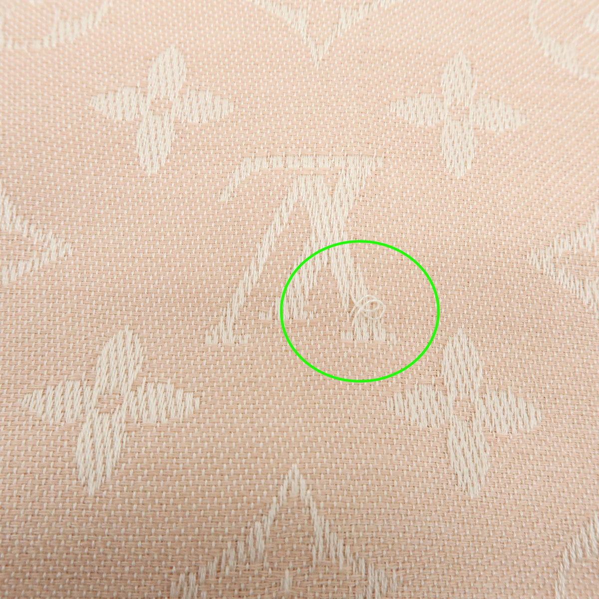 Louis Vuitton Monogram Silk Wool Scarf Rose Poudre 401910