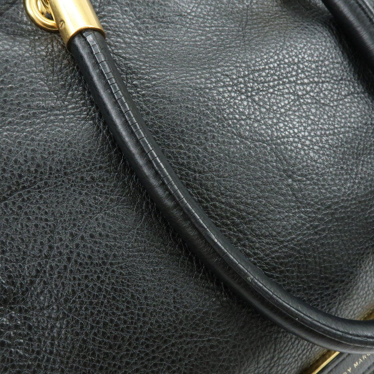 MARC by MARC JACOBS Top Handle Leather 2Way Bag Shoulder Bag Black