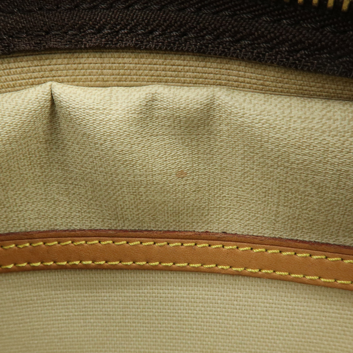 Louis Vuitton Monogram Reporter PM Shoulder Crossbody Bag Brown M45254