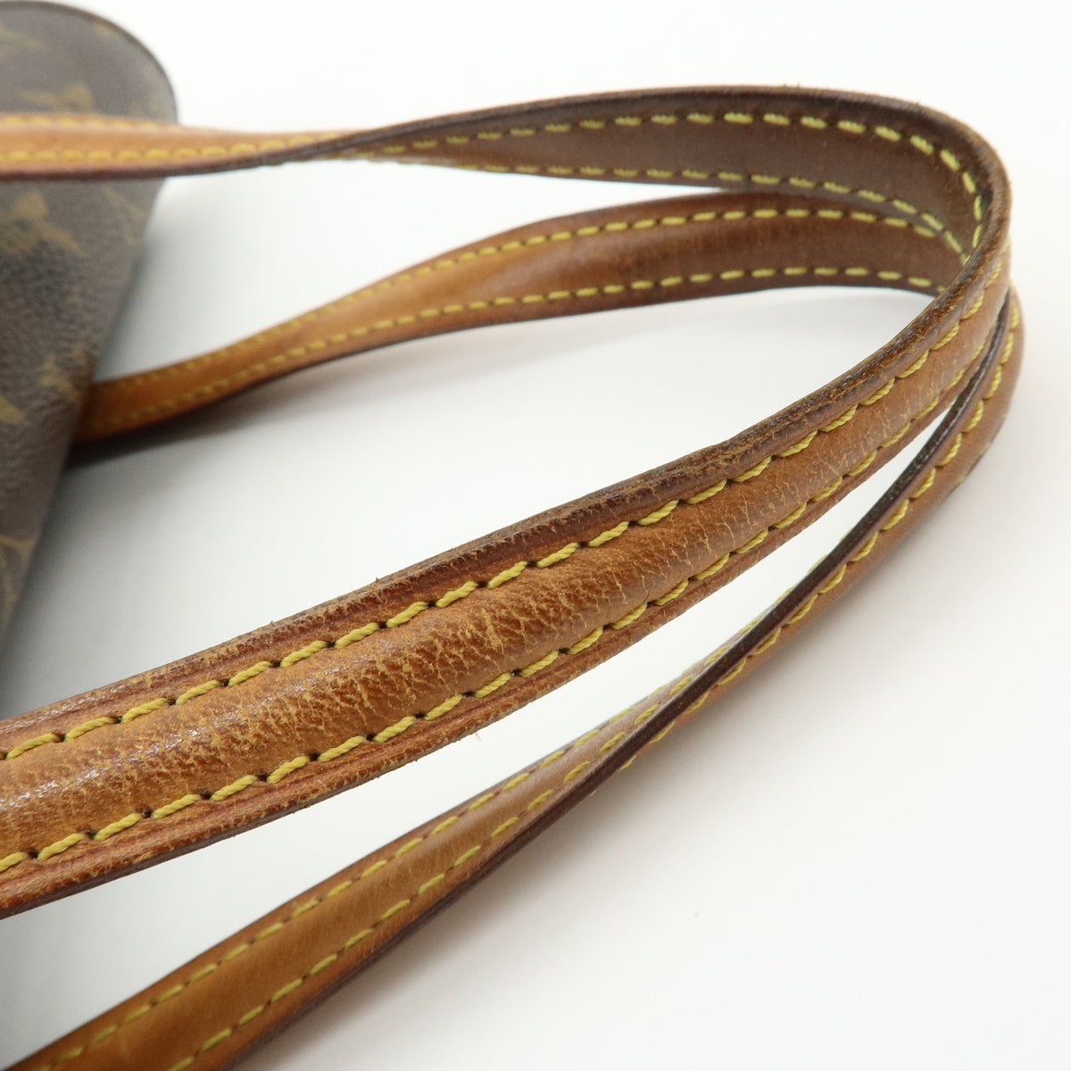 Louis Vuitton Monogram Canvas Sonatine Hand Bag Brown M51902