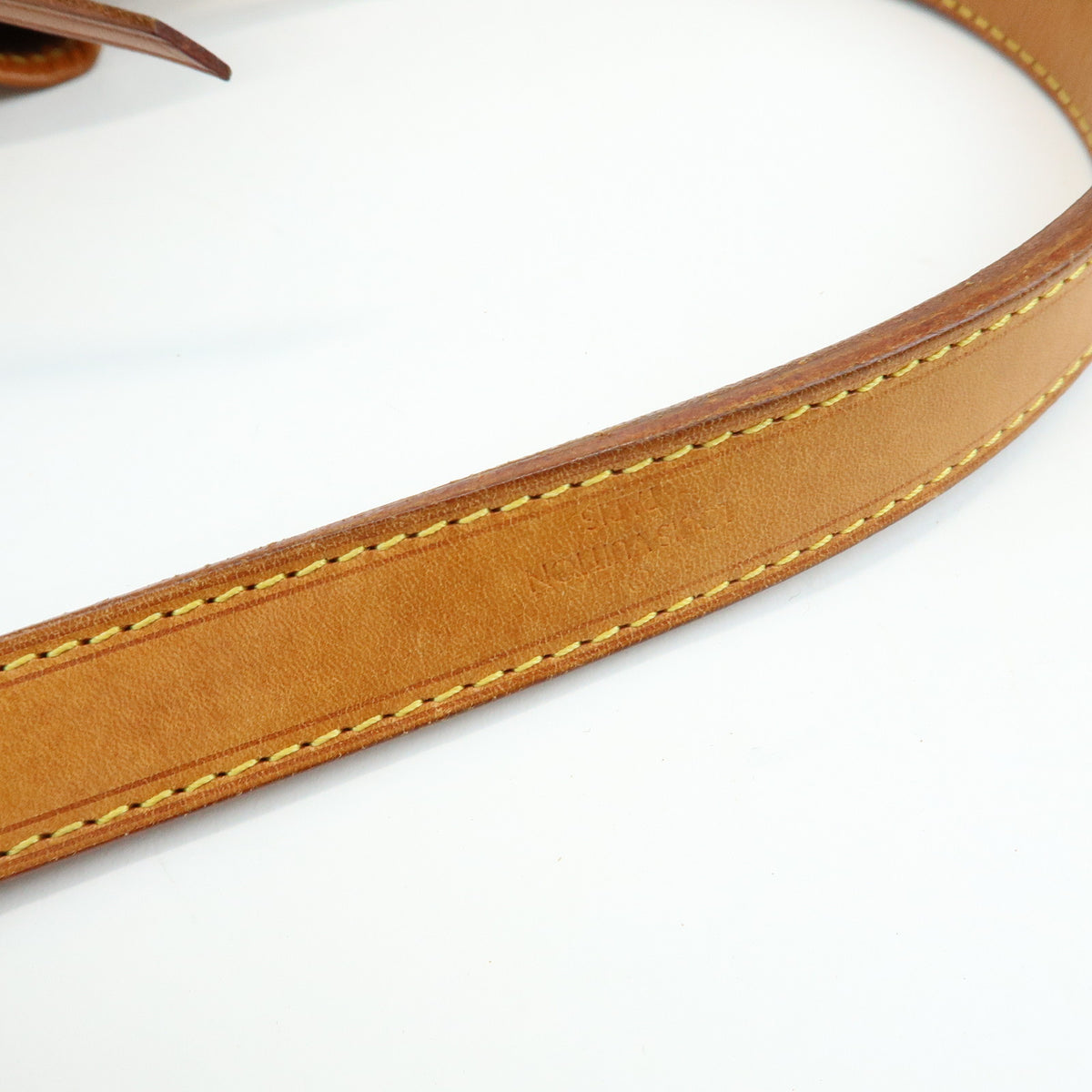 Louis Vuitton Monogram Petit Noe Leather Shoulder Bag Brown M42226