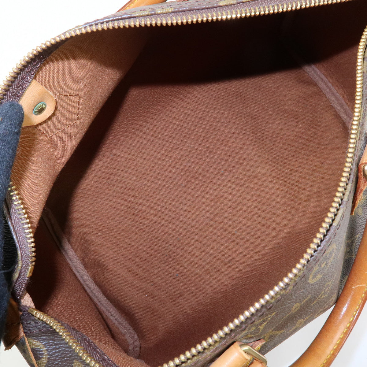 Louis Vuitton Monogram Speedy 30 Boston Bag Hand Bag Brown M41526