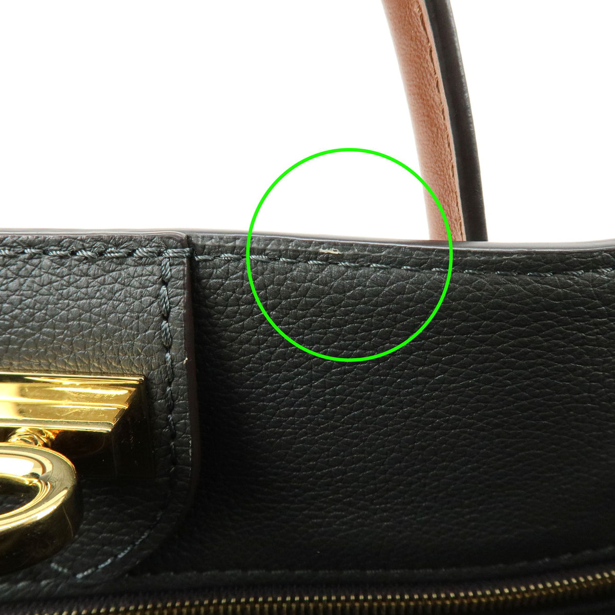 Louis Vuitton Monogram On My Side MM 2Way Bag Etain Brown M56550