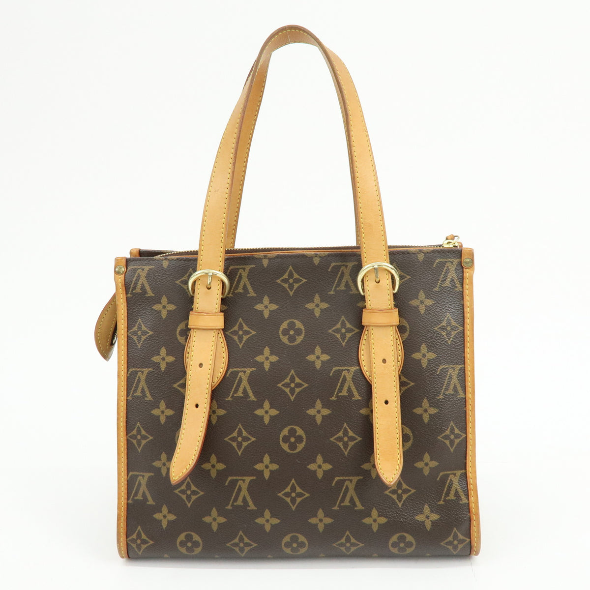 Louis Vuitton Monogram Popincourt Haut Shoulder Bag Brown M40007