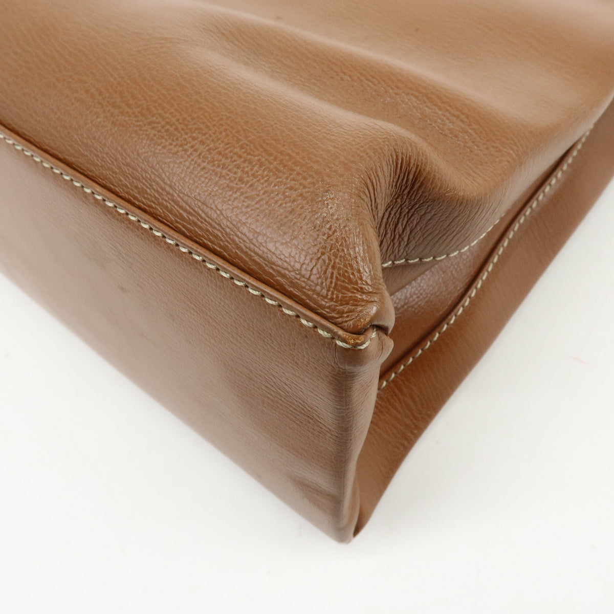LOEWE Velazquez Suede Leather 2Way Shoulder Bag Hand Bag Brown
