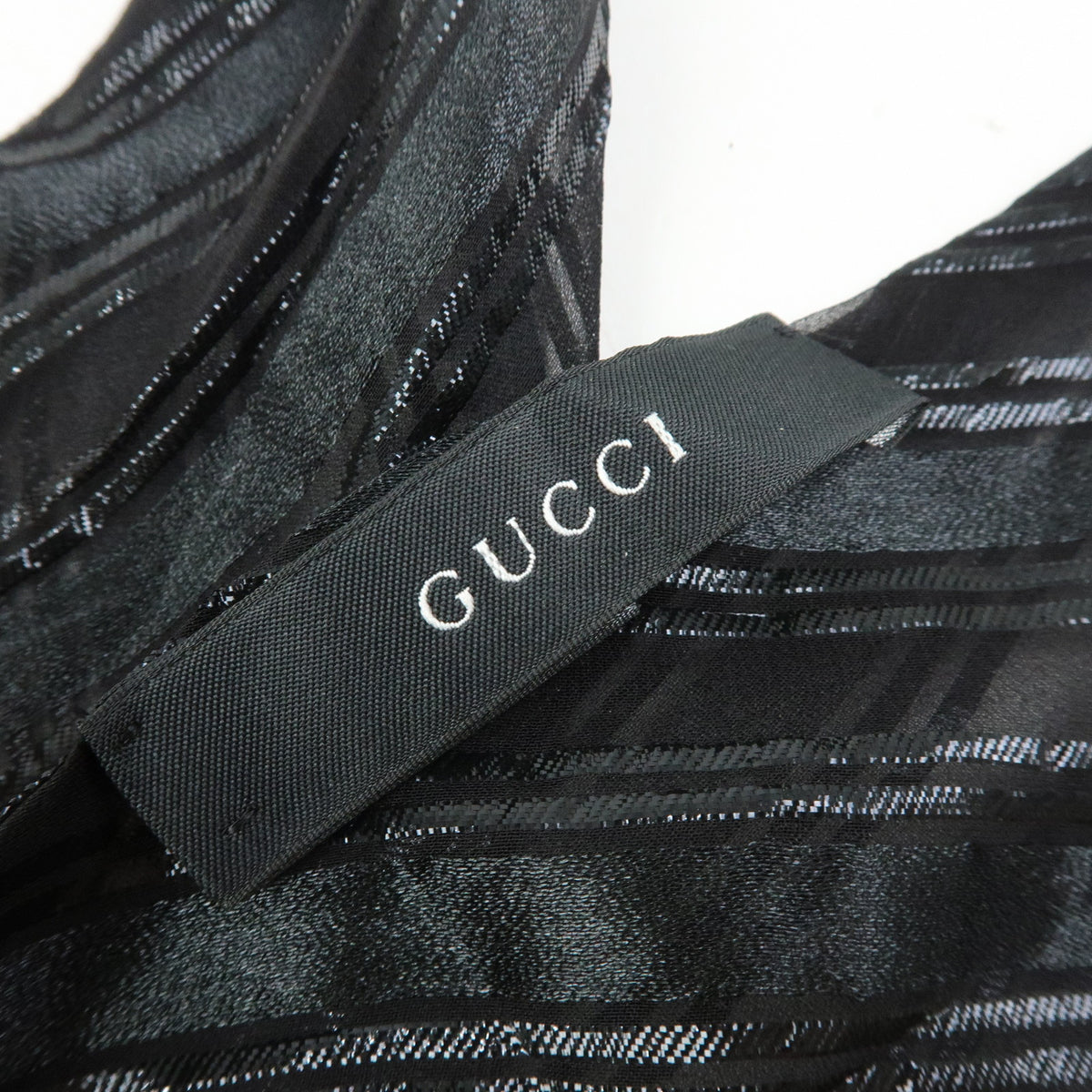GUCCI CELINE Macadam Lot of 2 100% Silk Polyester Scarf Pink Orange
