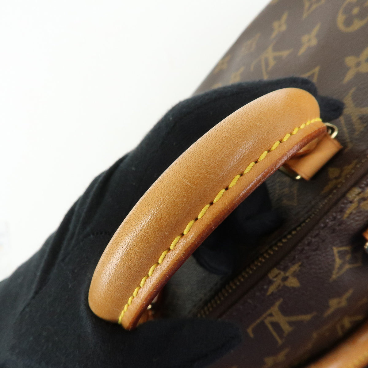 Louis Vuitton Monogram Speedy 40 Hand Bag Boston Bag Brown M41522