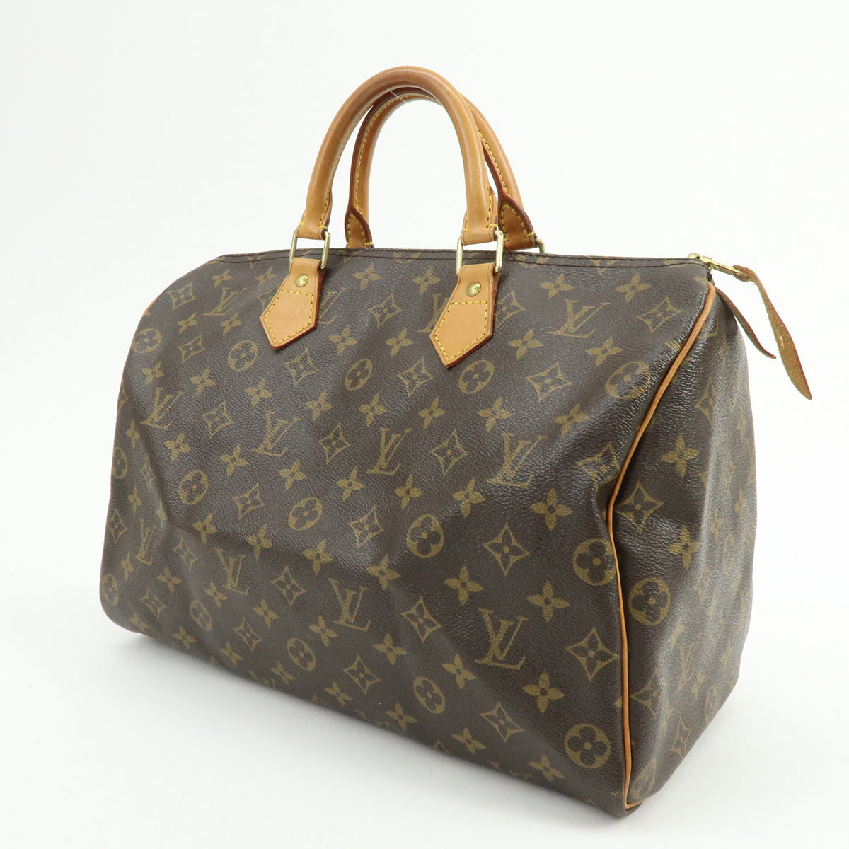 Louis Vuitton Monogram Speedy 35 Boston Bag Hand Bag M41524