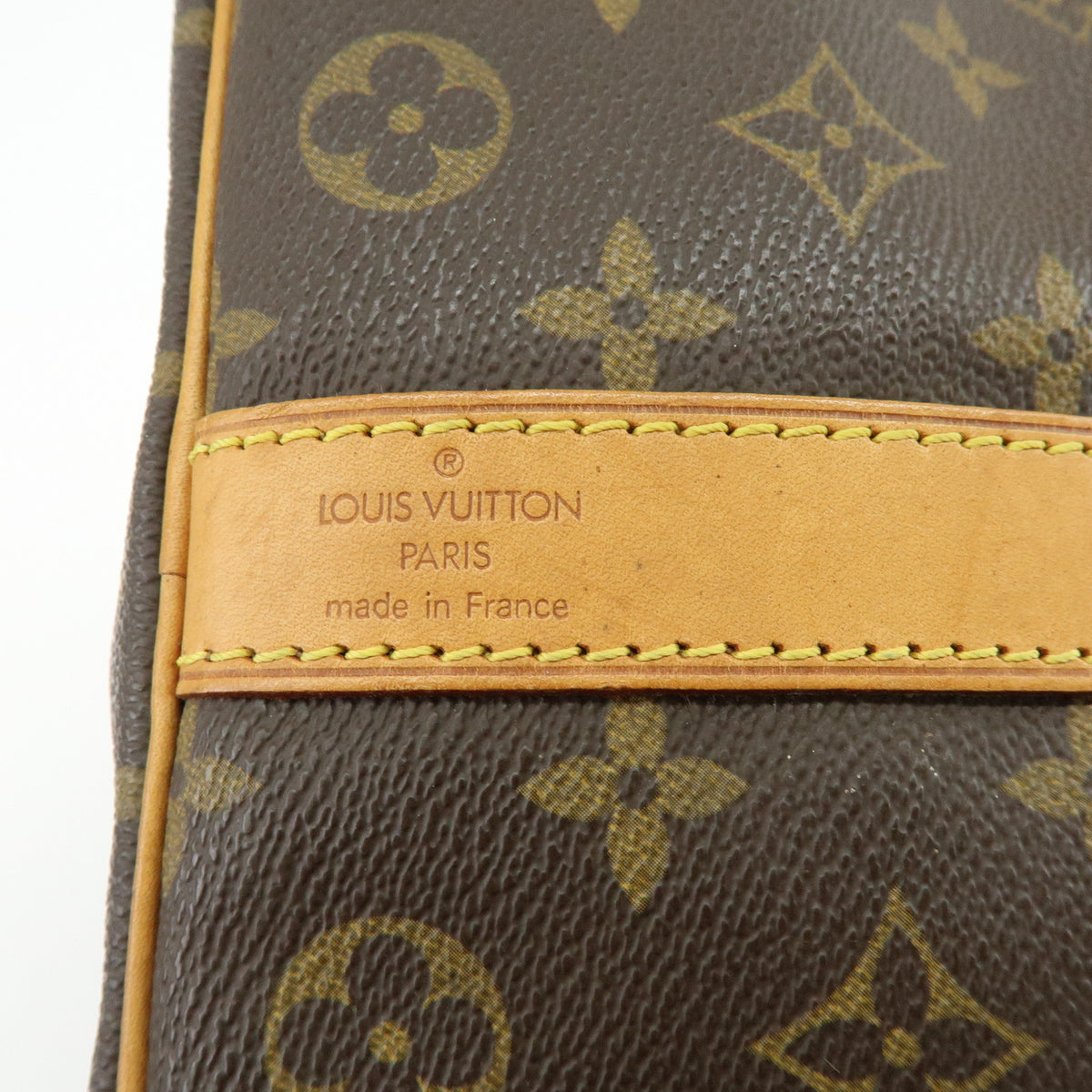 Louis Vuitton Monogram Keep All Bandouliere 50 Boston Bag M41416
