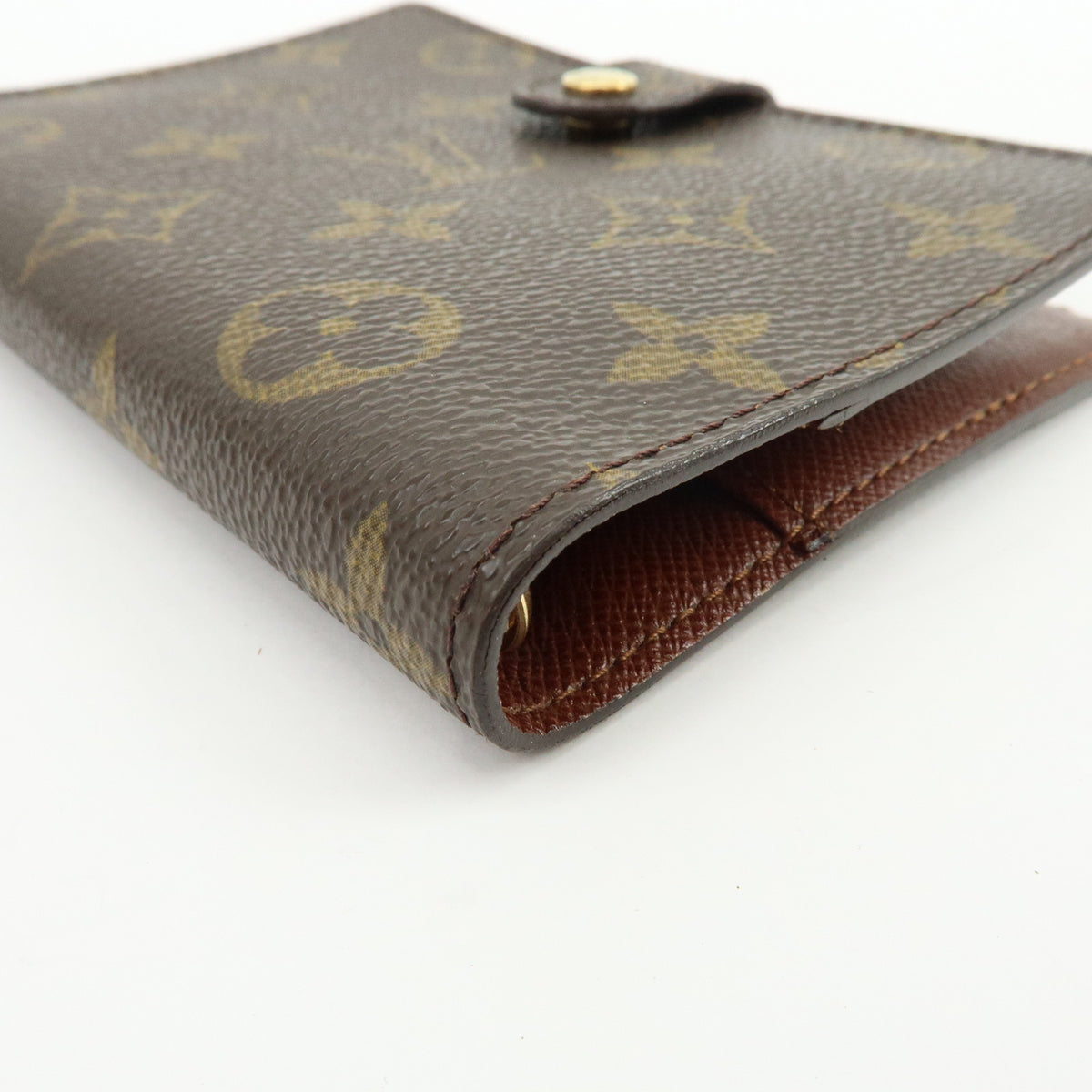 Louis Vuitton Monogram Agenda PM Planner Cover Brown R20005