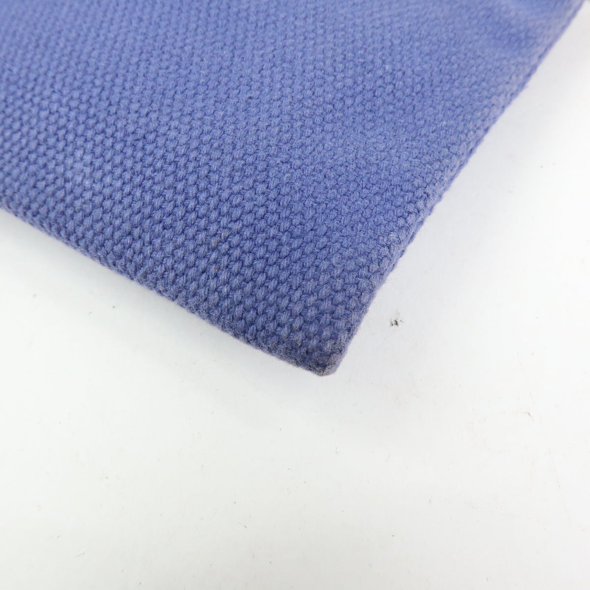 Louis Vuitton Antigua Canvas Leather Pochette Plate Pouch Blue M40070