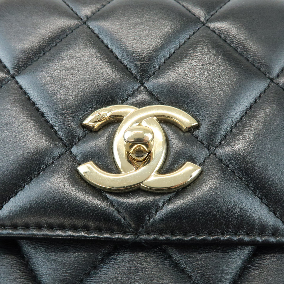 CHANEL Trendy CC Matelasse Calf Skin 2Way Bag Hand Shoulder Bag A69923