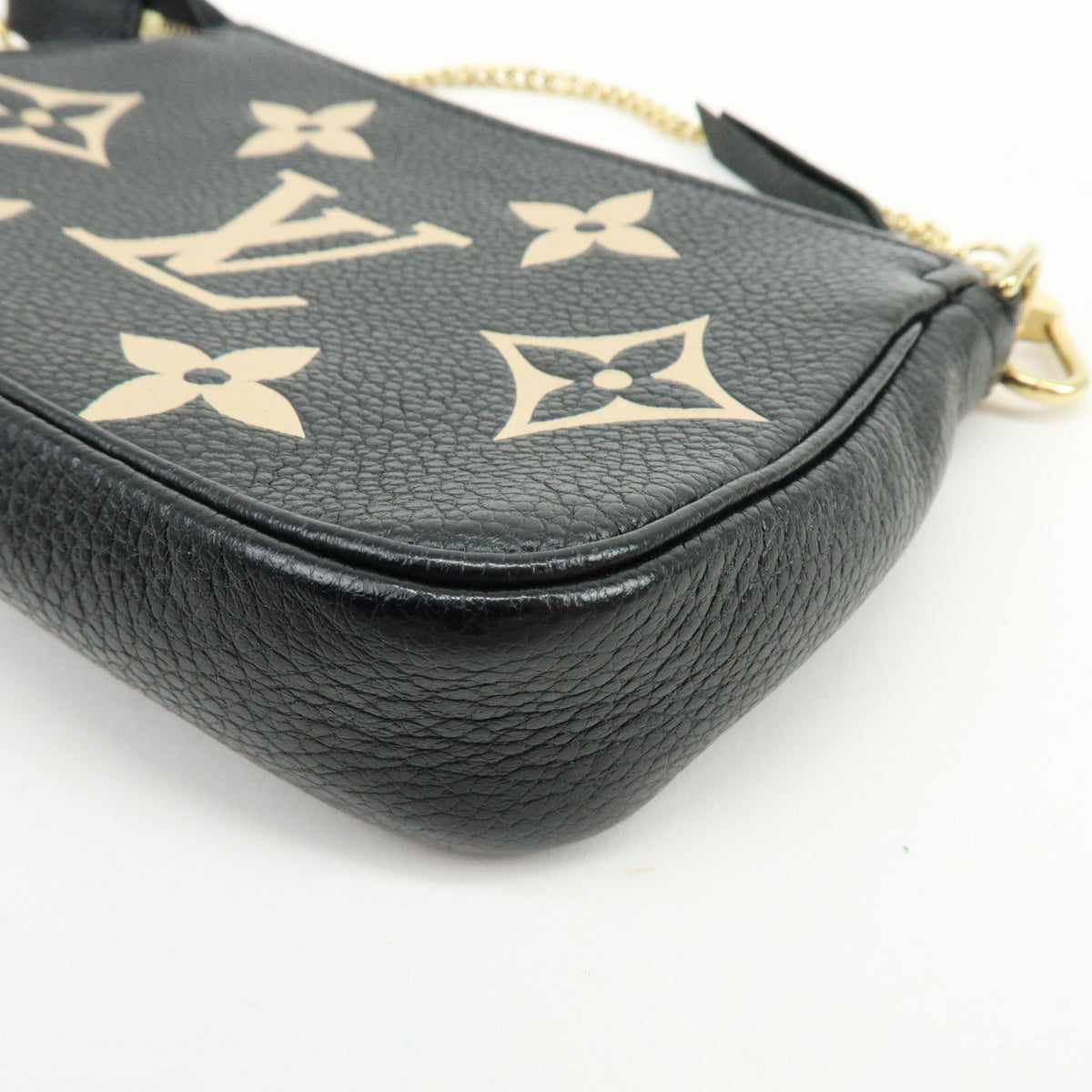 Louis Vuitton Monogram Bicolor Empreinte Mini Pochette Accessory M80732