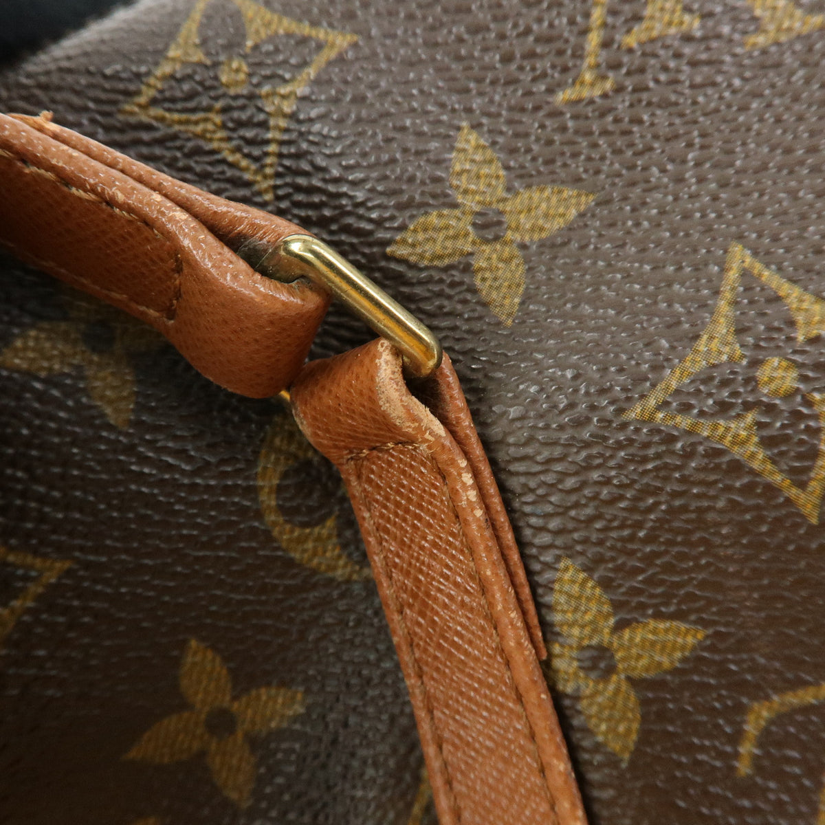 Louis Vuitton Monogram Papillon 30 Hand Bag Brown M51365