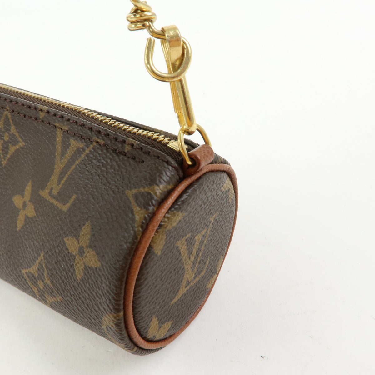 Louis Vuitton Monogram Mini Pouch for Papillon Bag Brown