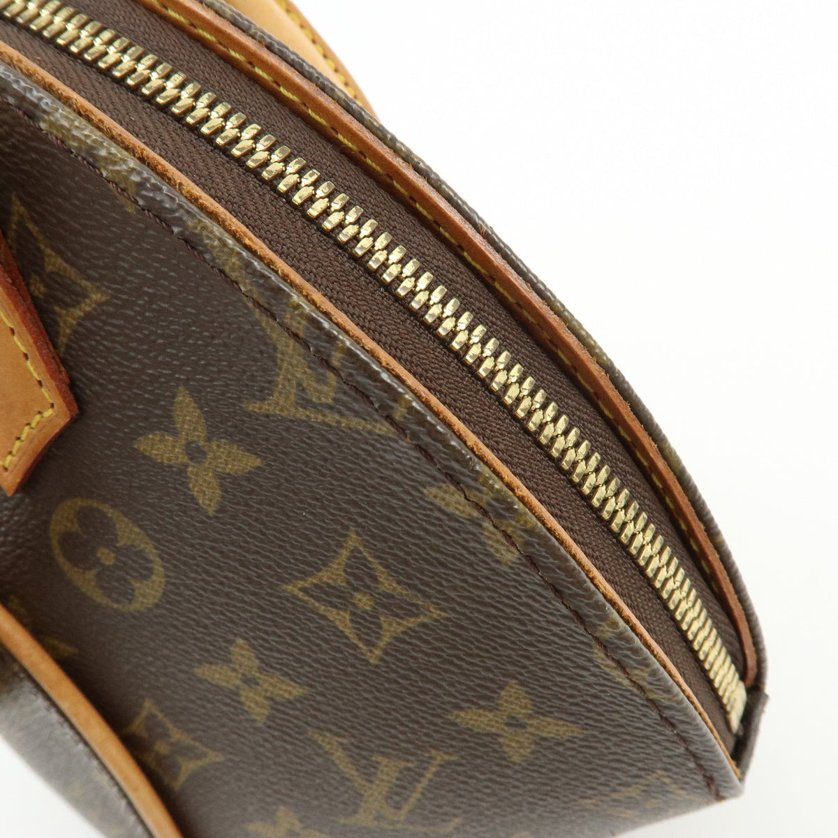 Louis Vuitton Monogram Ellipse PM Hand Bag Brown M51127