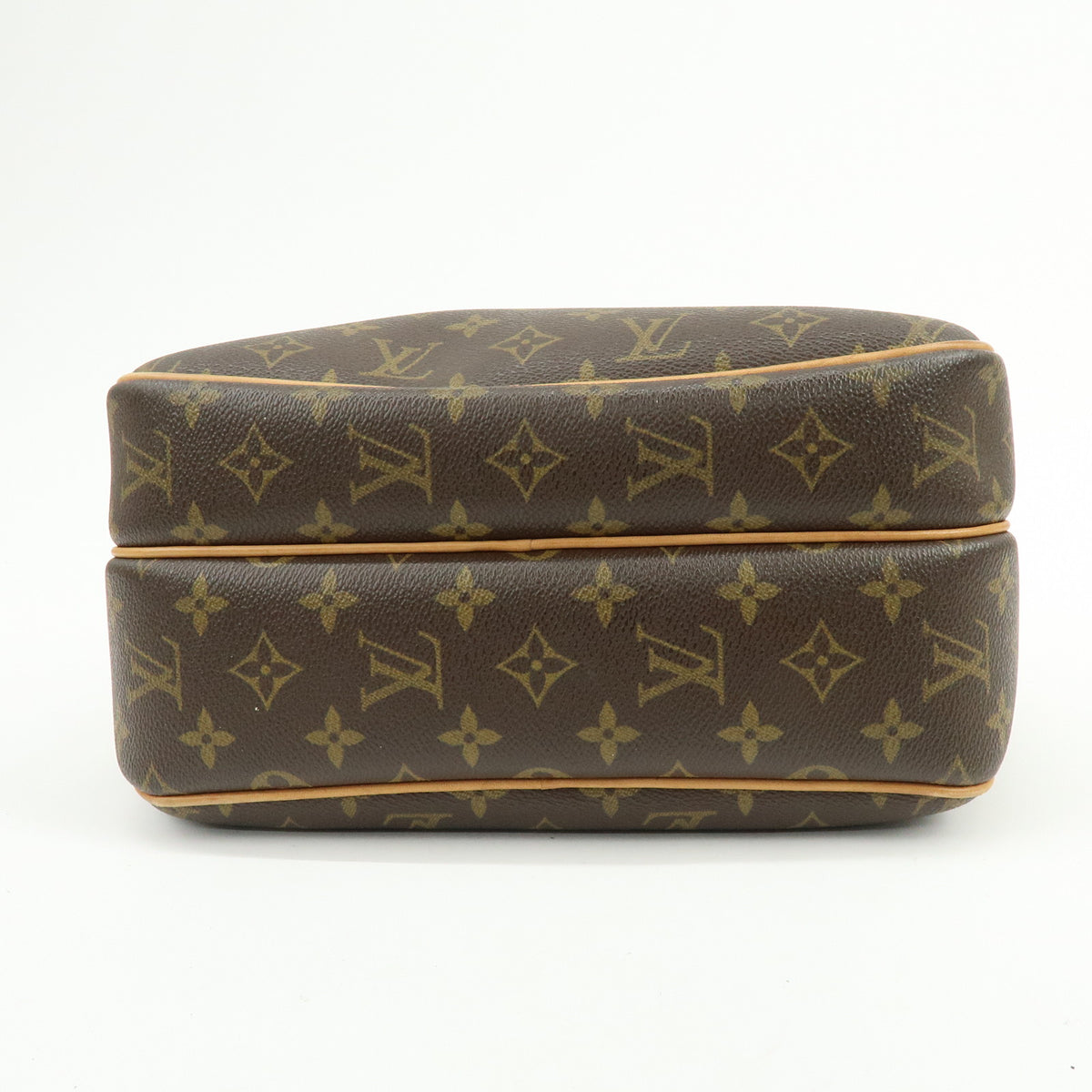 Louis Vuitton Monogram Reporter PM Shoulder Crossbody Bag Brown M45254