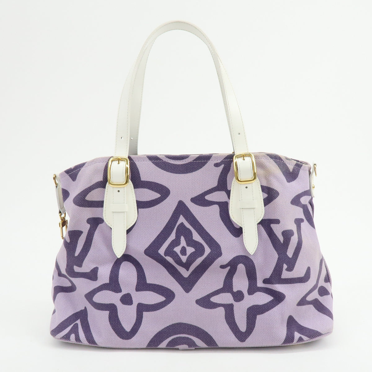 Louis Vuitton Cruise Line Tahitienne PM Canvas Tote Bag Lilas M95680