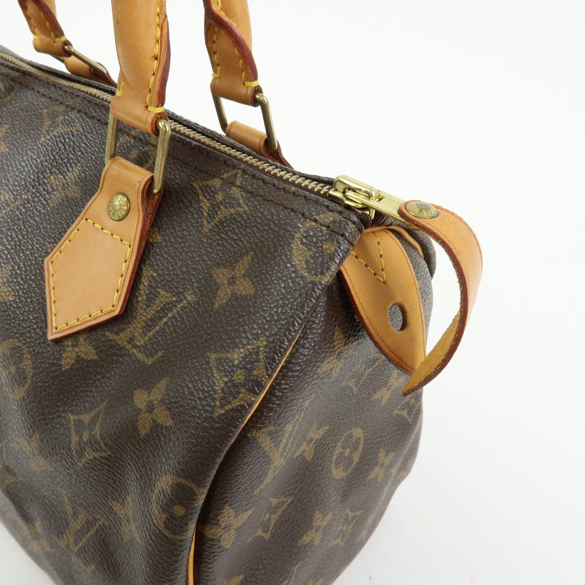 Louis Vuitton Monogram Speedy 25 Boston Bag Hand Bag Brown M41528