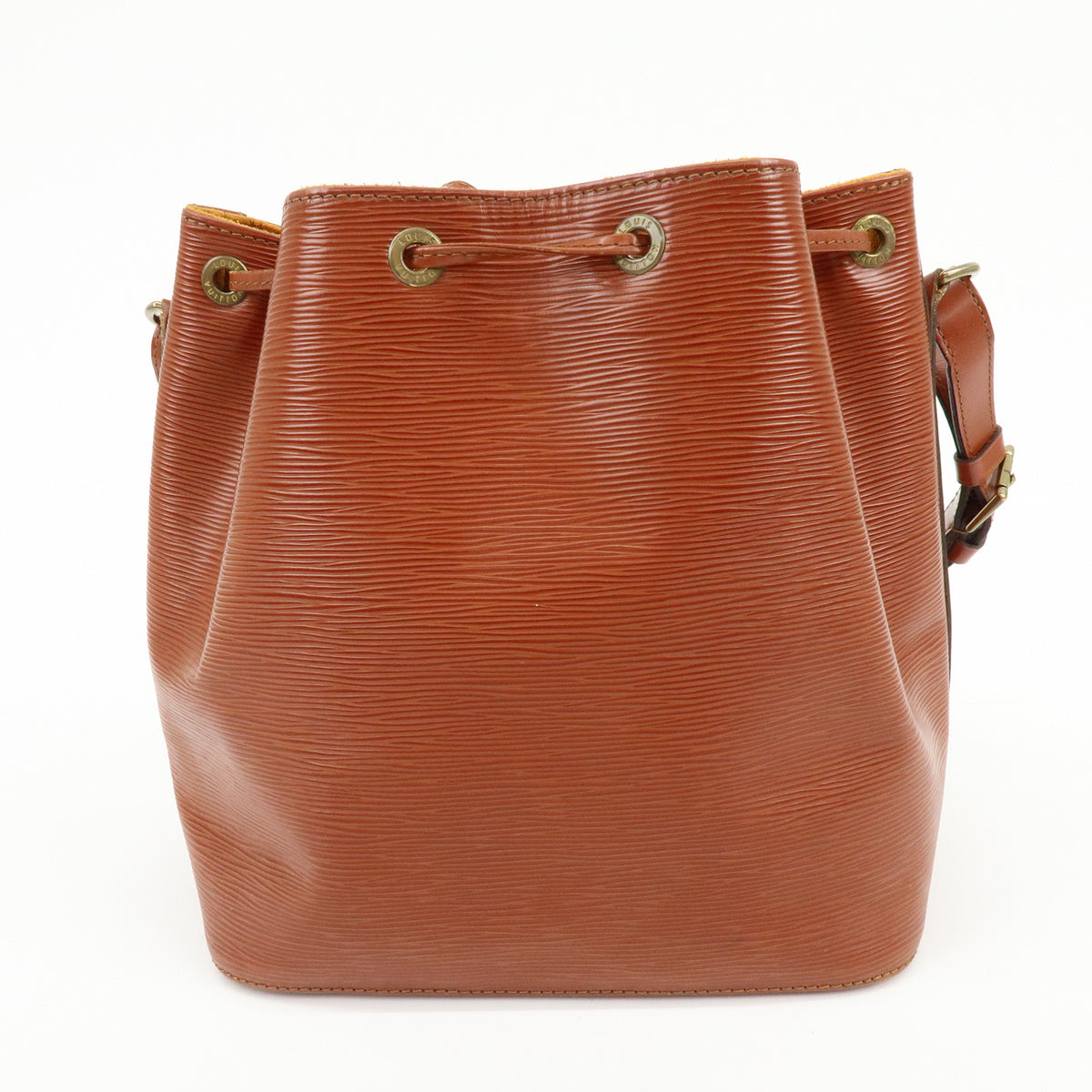 Louis Vuitton Epi Petit Noe Shoulder Bag Kenya Brown M44103
