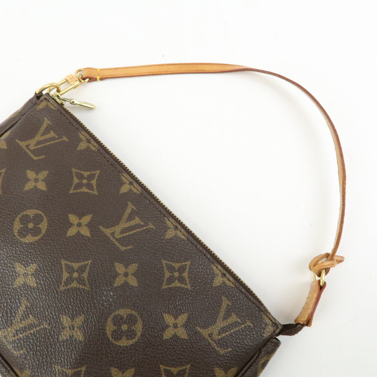 Louis Vuitton Monogram Pochette Accessoires Pouch Hand Bag M51980