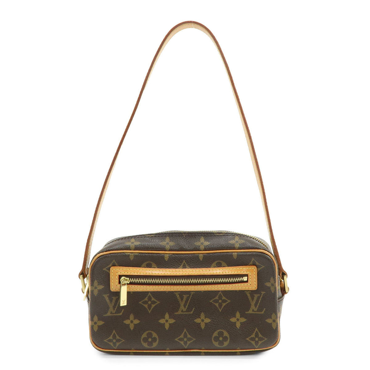 Louis Vuitton Monogram Pochette Cite Shoulder Bag Brown M51183