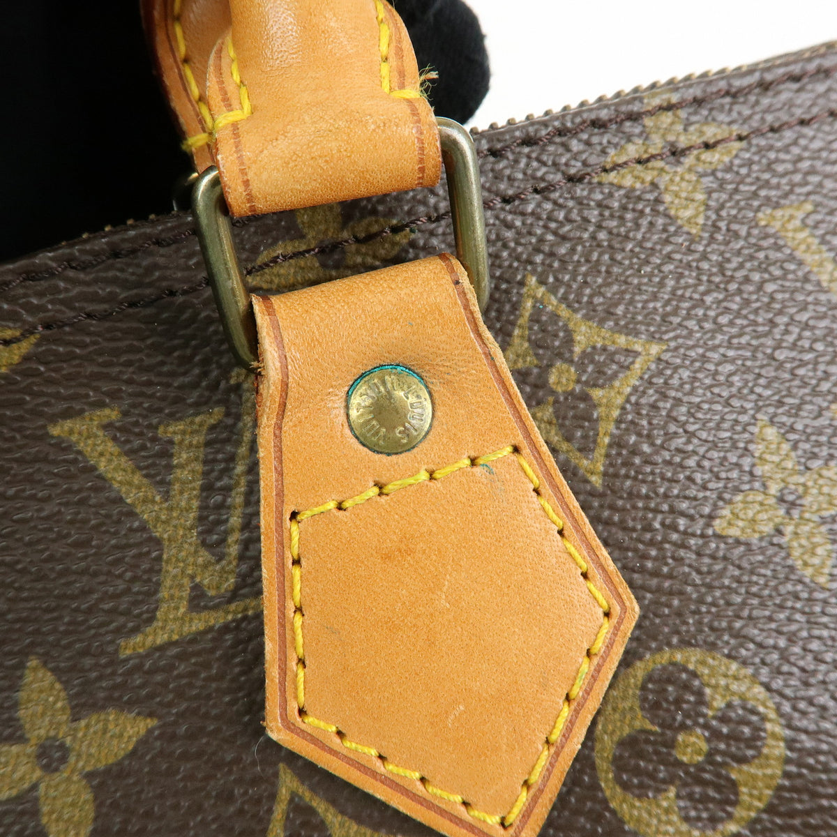 Louis Vuitton Monogram Speedy 40 Hand Bag Boston Bag Brown M41522
