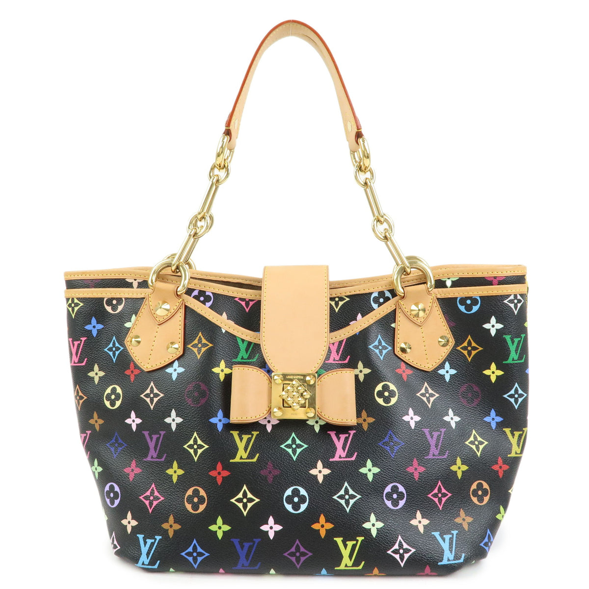 Louis Vuitton Monogram Multicolor Annie GM Canvas Tote Bag M40304