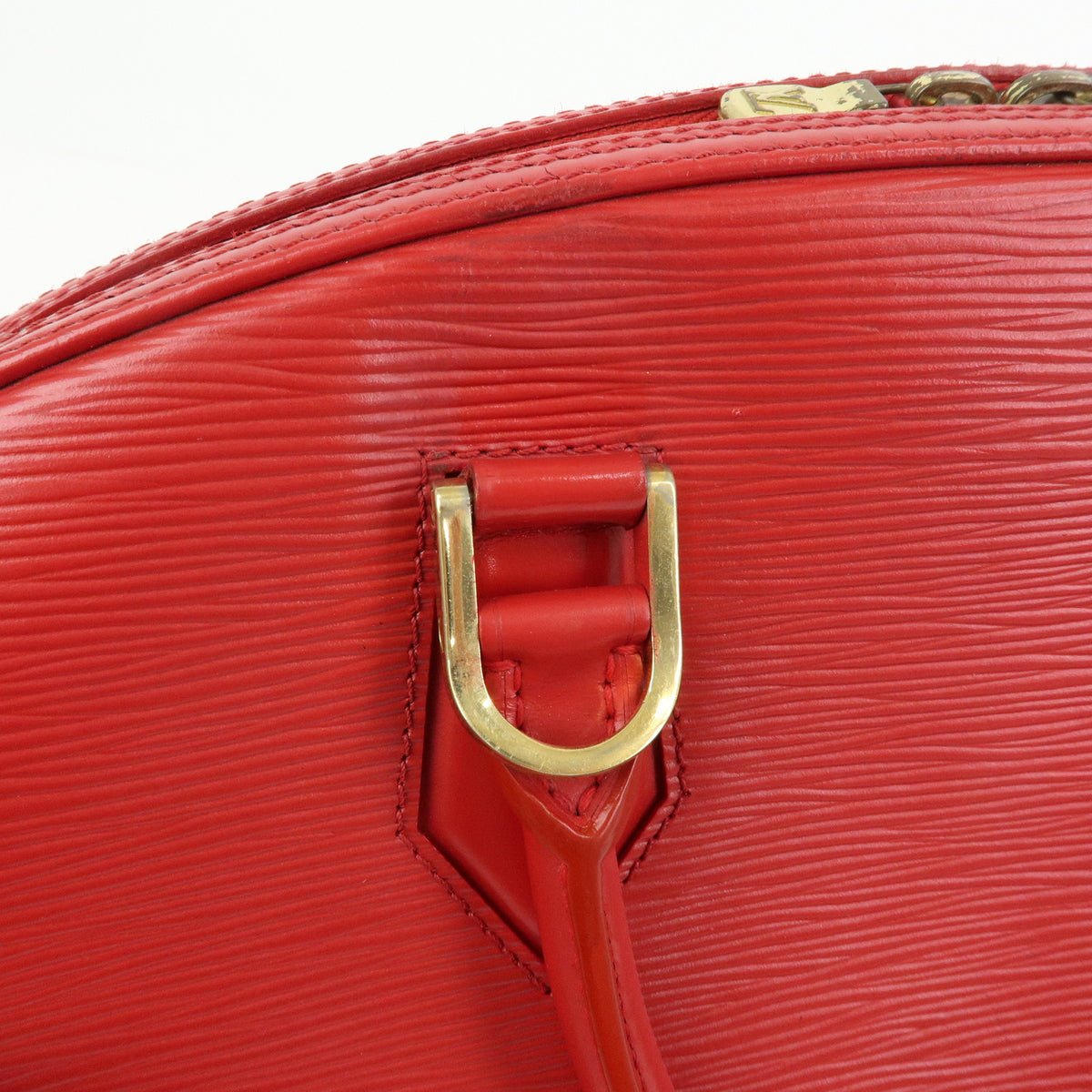 Louis Vuitton Epi Leather Jasmine Hand Bag Castilian Red M52087