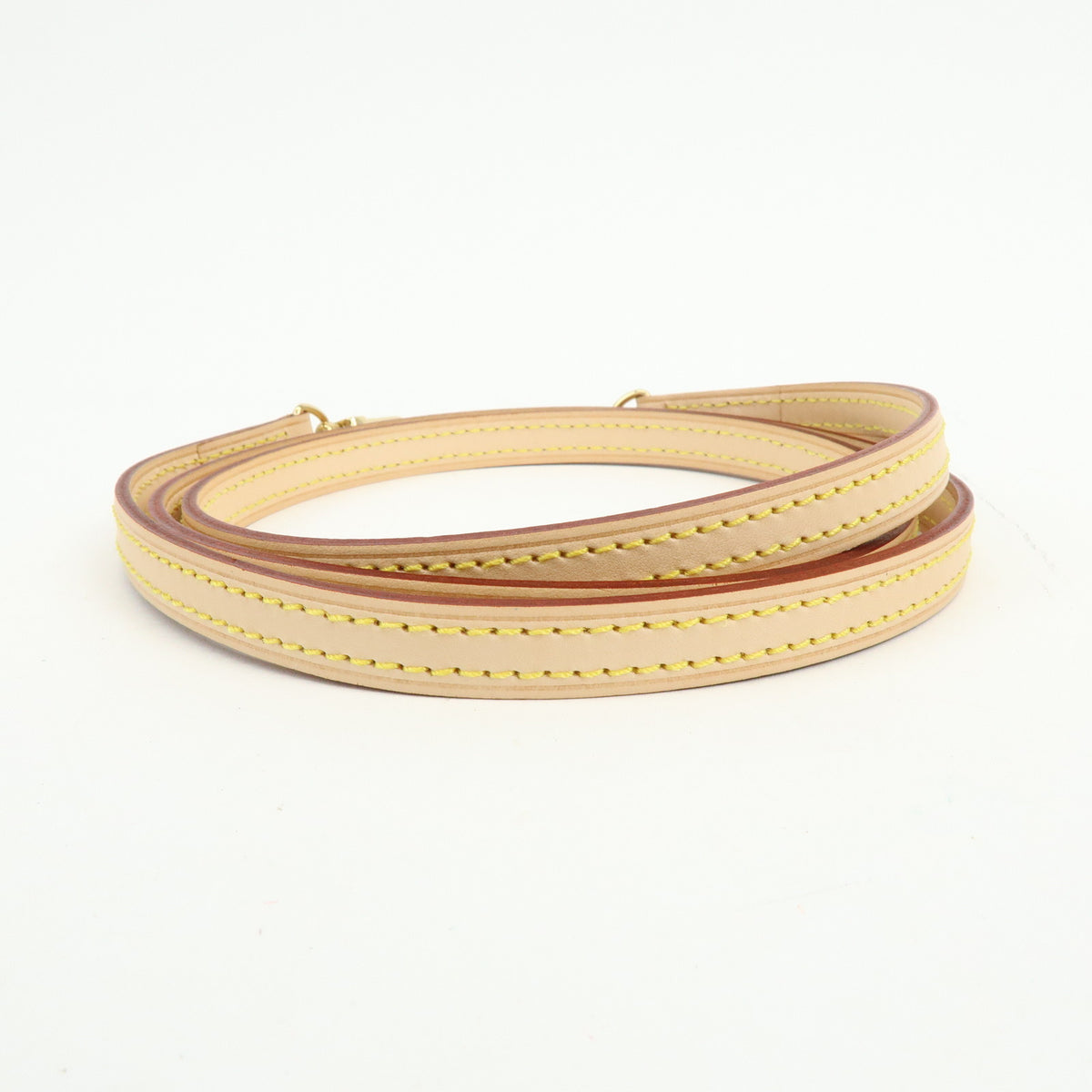 Louis Vuitton Nume Leather Shoulder Strap 120cm Natural J00145