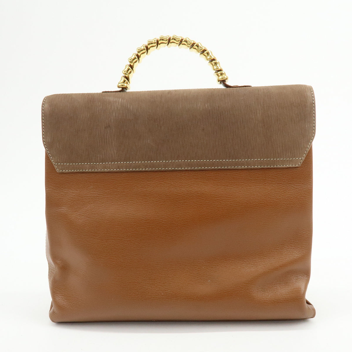 LOEWE Velazquez Suede Leather 2Way Shoulder Bag Hand Bag Brown