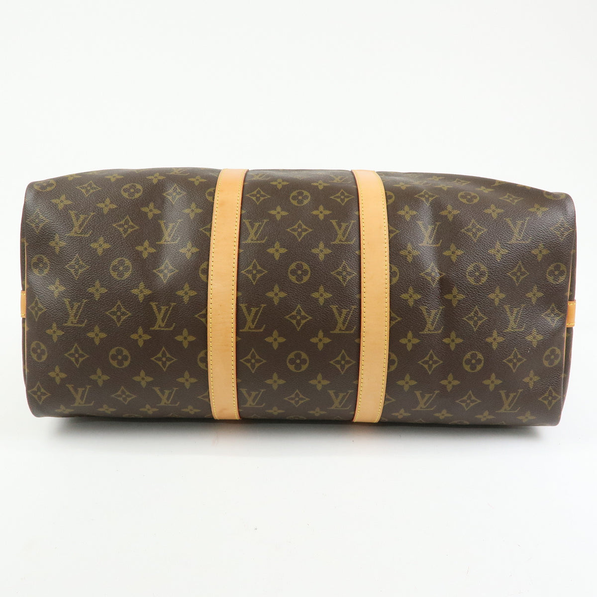 Louis Vuitton Monogram Keep All Bandouliere 50 Boston Bag M41416