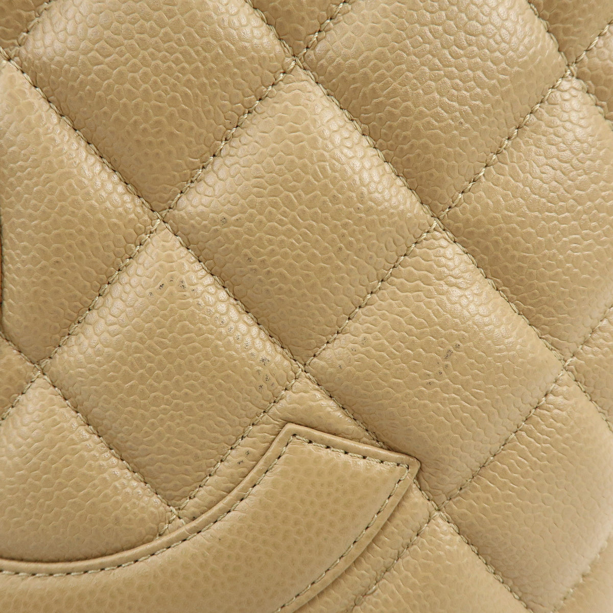 CHANEL Medallion Matelasse COCO Mark Tote Bag Hand Bag Beige A01804