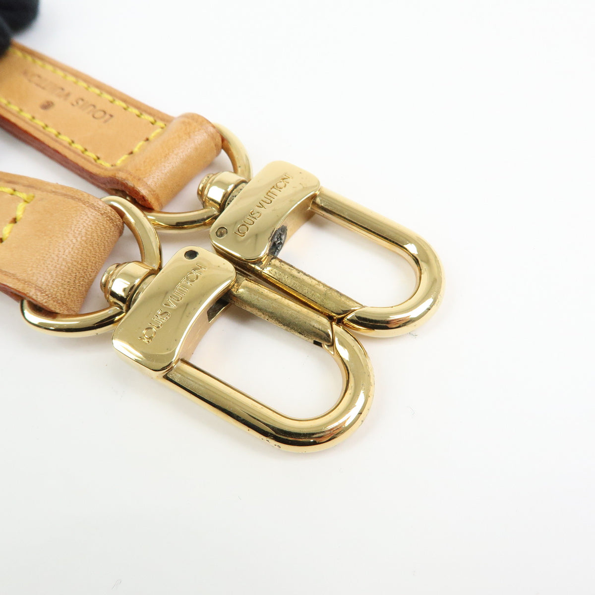 Louis Vuitton Nume Leather Shoulder Strap 100cm 1.6cm Natural J00142