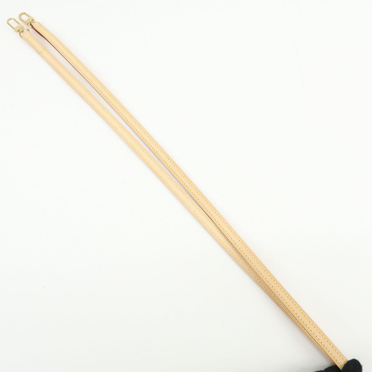 Louis Vuitton Nume Leather Shoulder Strap 120cm Natural J00145