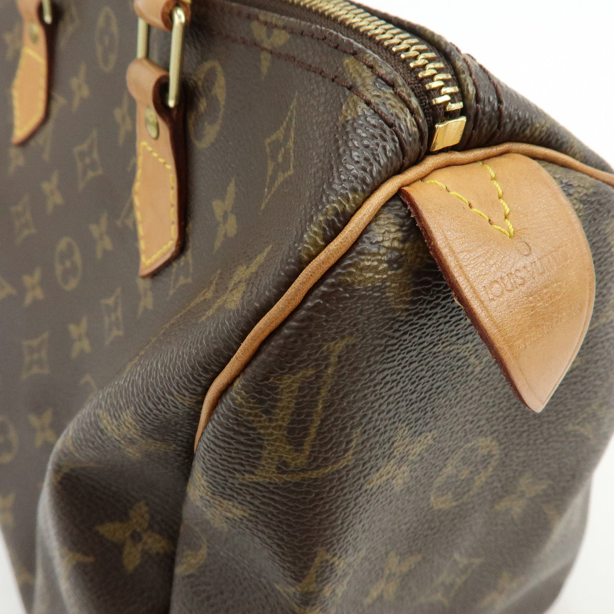 Louis Vuitton Monogram Speedy 30 Boston Bag Hand Bag Brown M41526