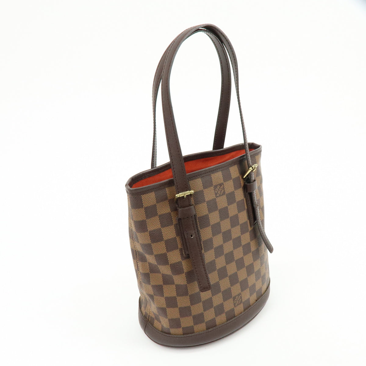 Louis Vuitton Damier Ebene Marais Tote Bag Hand Bag Brown N42240
