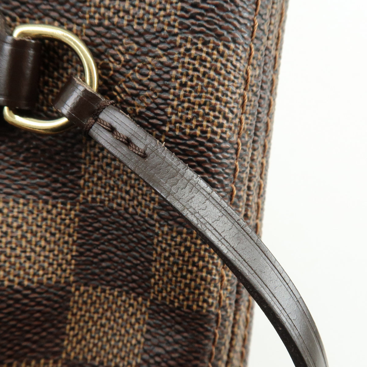Louis Vuitton Damier Neverfull PM Tote Bag Shoulder Bag Ebene N51109