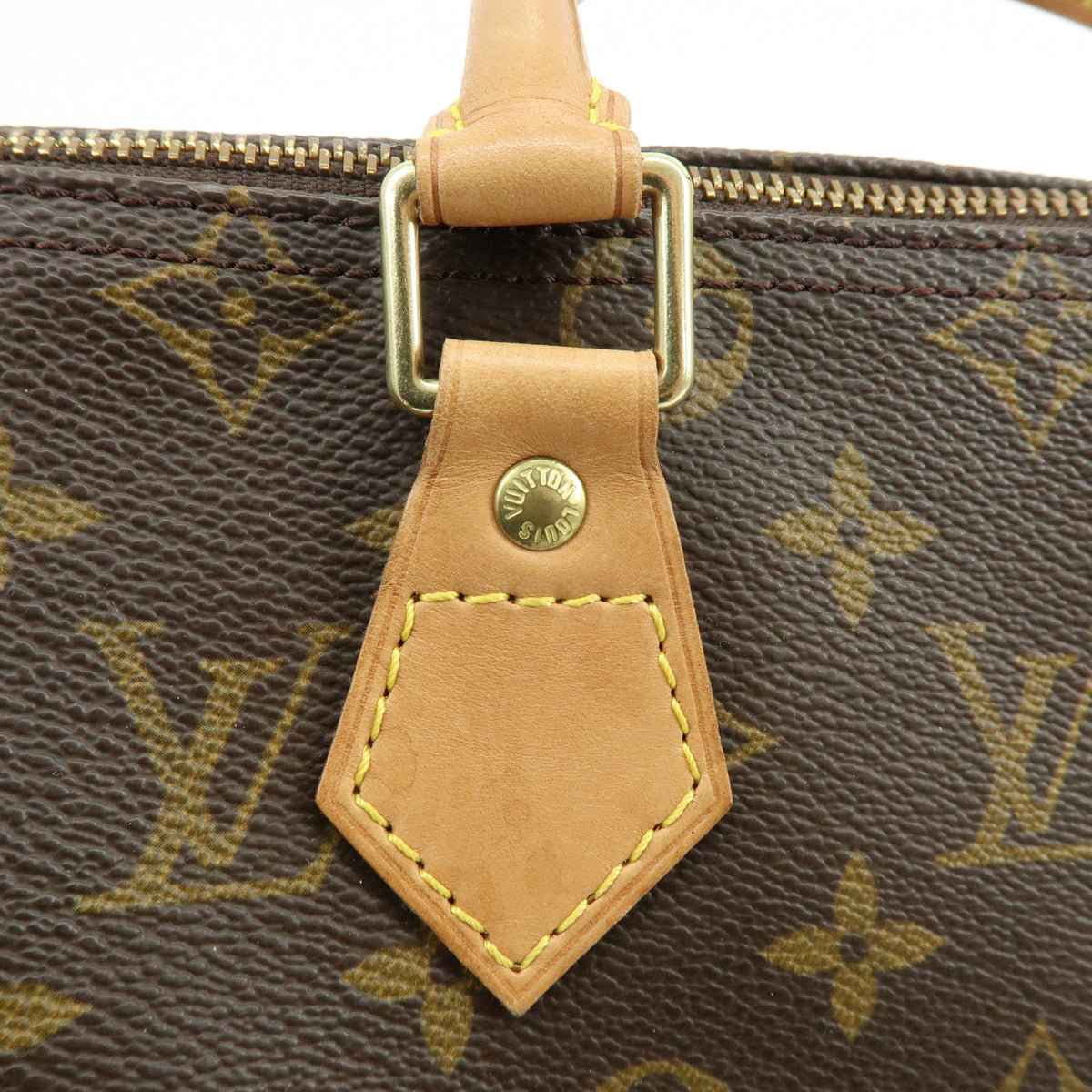 Louis Vuitton Monogram Speedy 25 Boston Bag Hand Bag Brown M41528