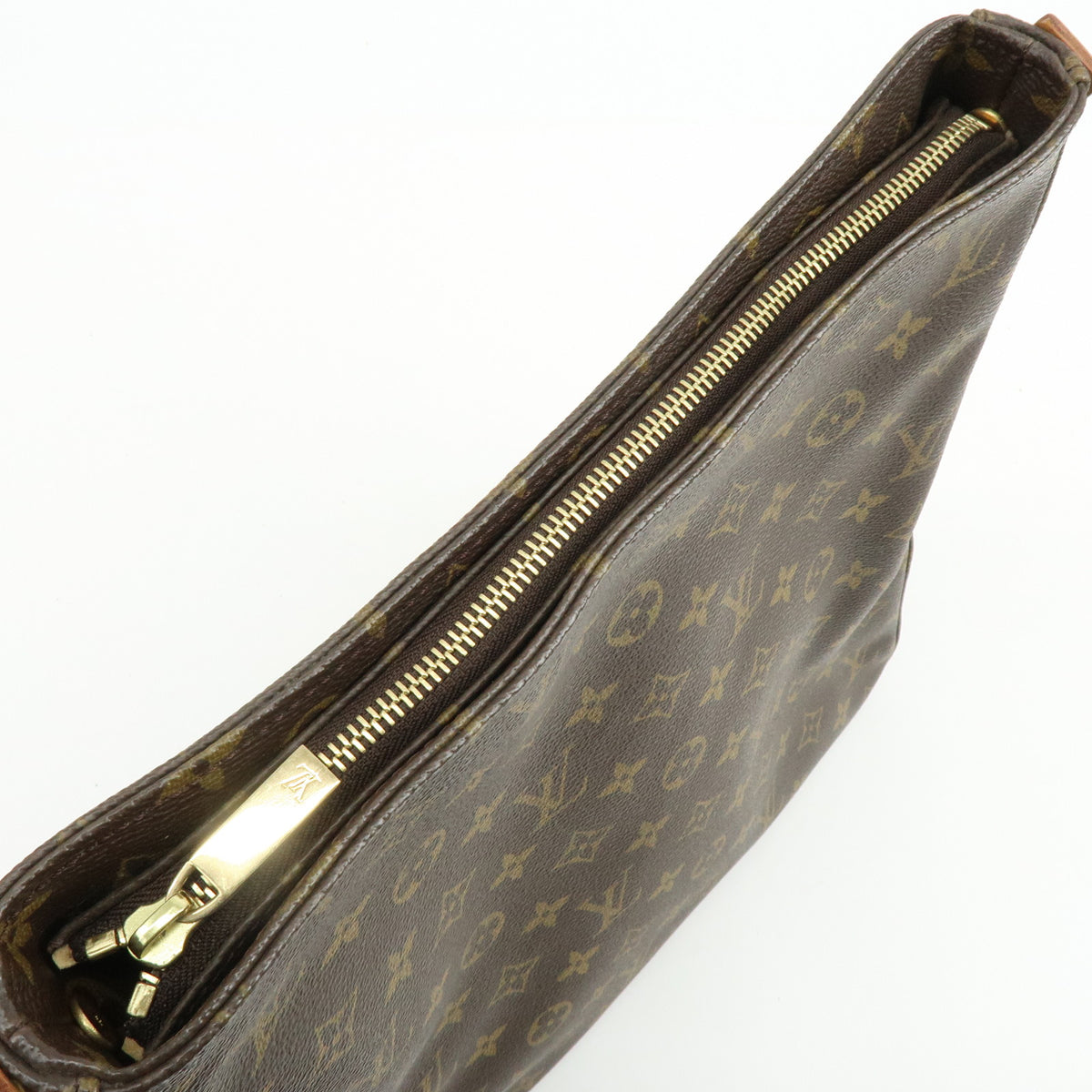 Louis Vuitton Monogram Looping GM Shoulder Bag Hand Bag Brown M51145