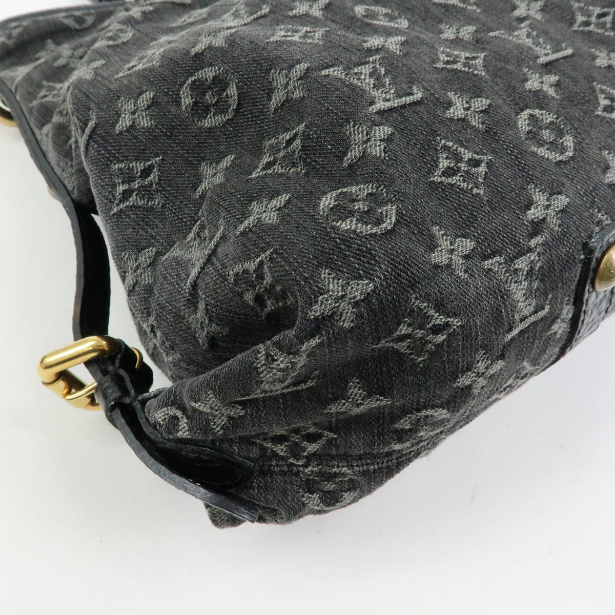 Louis Vuitton Monogram Denim Neo Cabby GM 2Way Bag Hand Bag Noir M95352