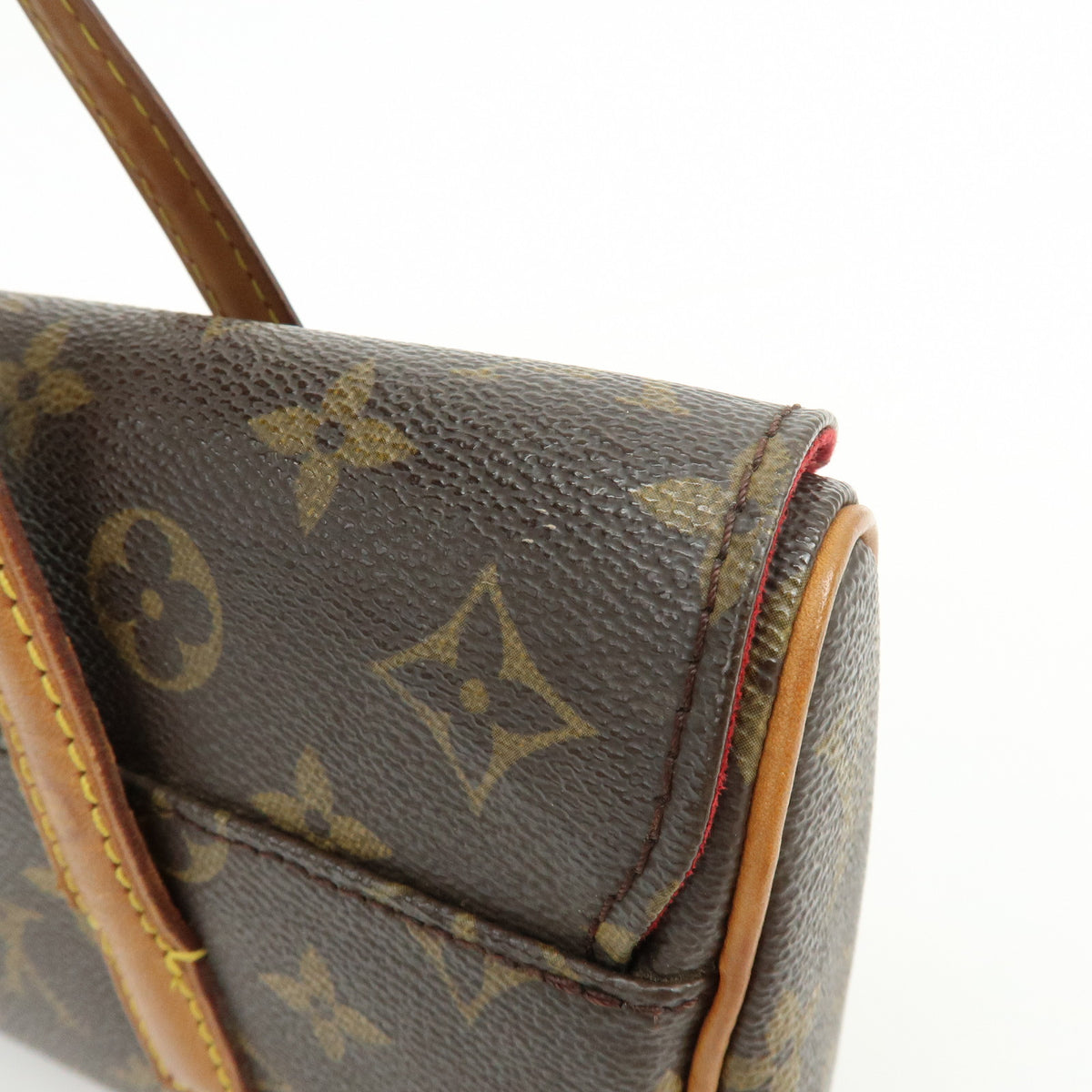 Louis Vuitton Monogram Canvas Sonatine Hand Bag Brown M51902