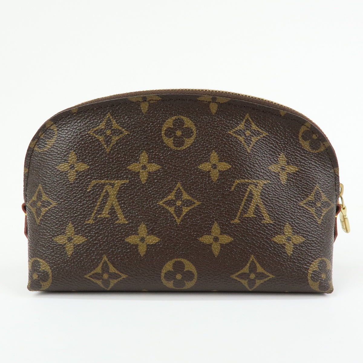 Louis Vuitton Monogram Pochette Cosmetic PM Pouch Brown M47515