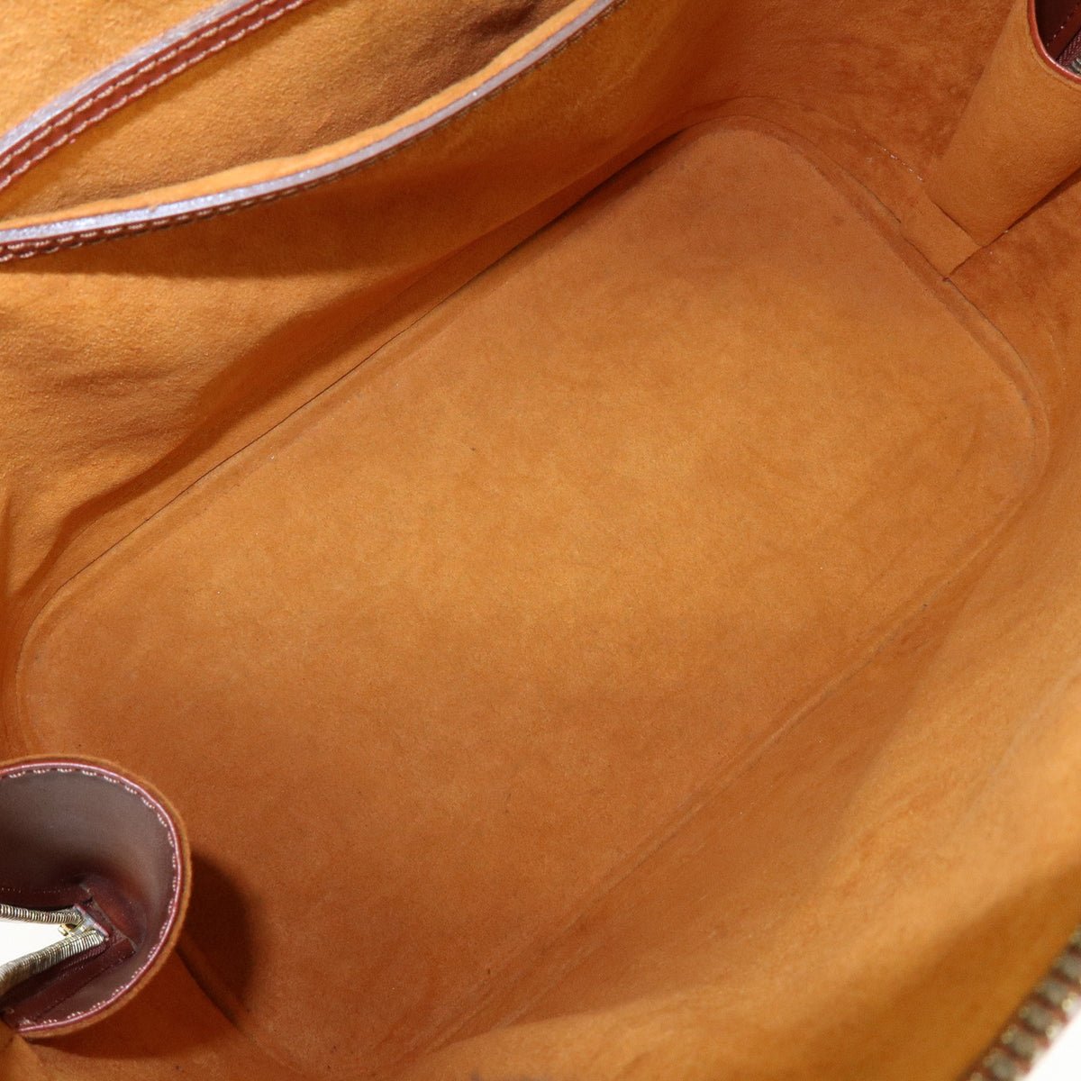Louis Vuitton Epi Alma PM Leather Hand Bag Kenya Brown M52143