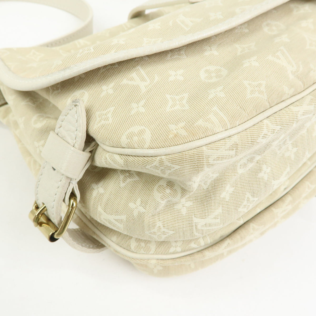 Louis Vuitton Monogram Mini Lin Saumur 30 Shoulder Bag Dune M95314