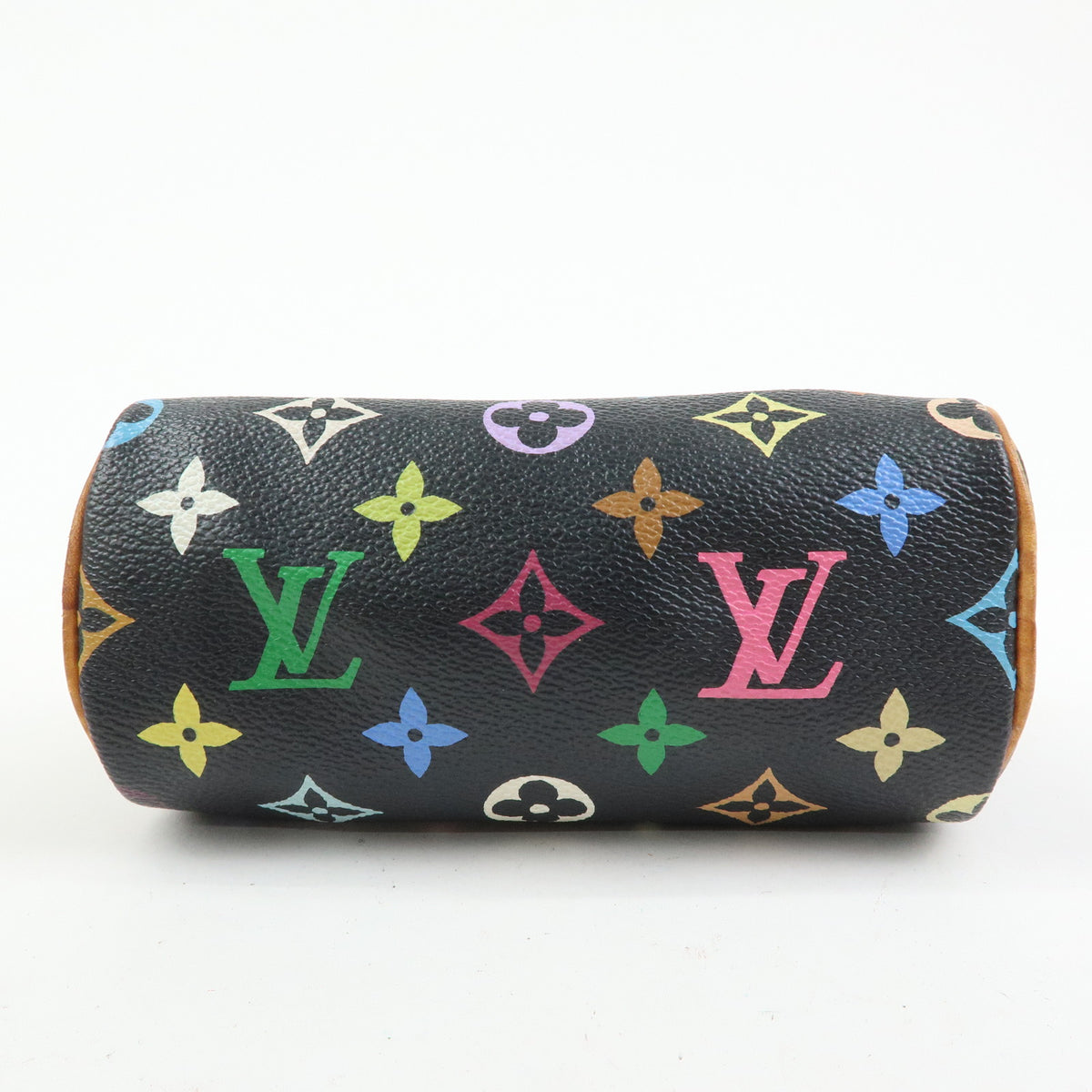 Louis Vuitton Monogram Multicolor Mini Speedy and Strap Noir Lot M92644