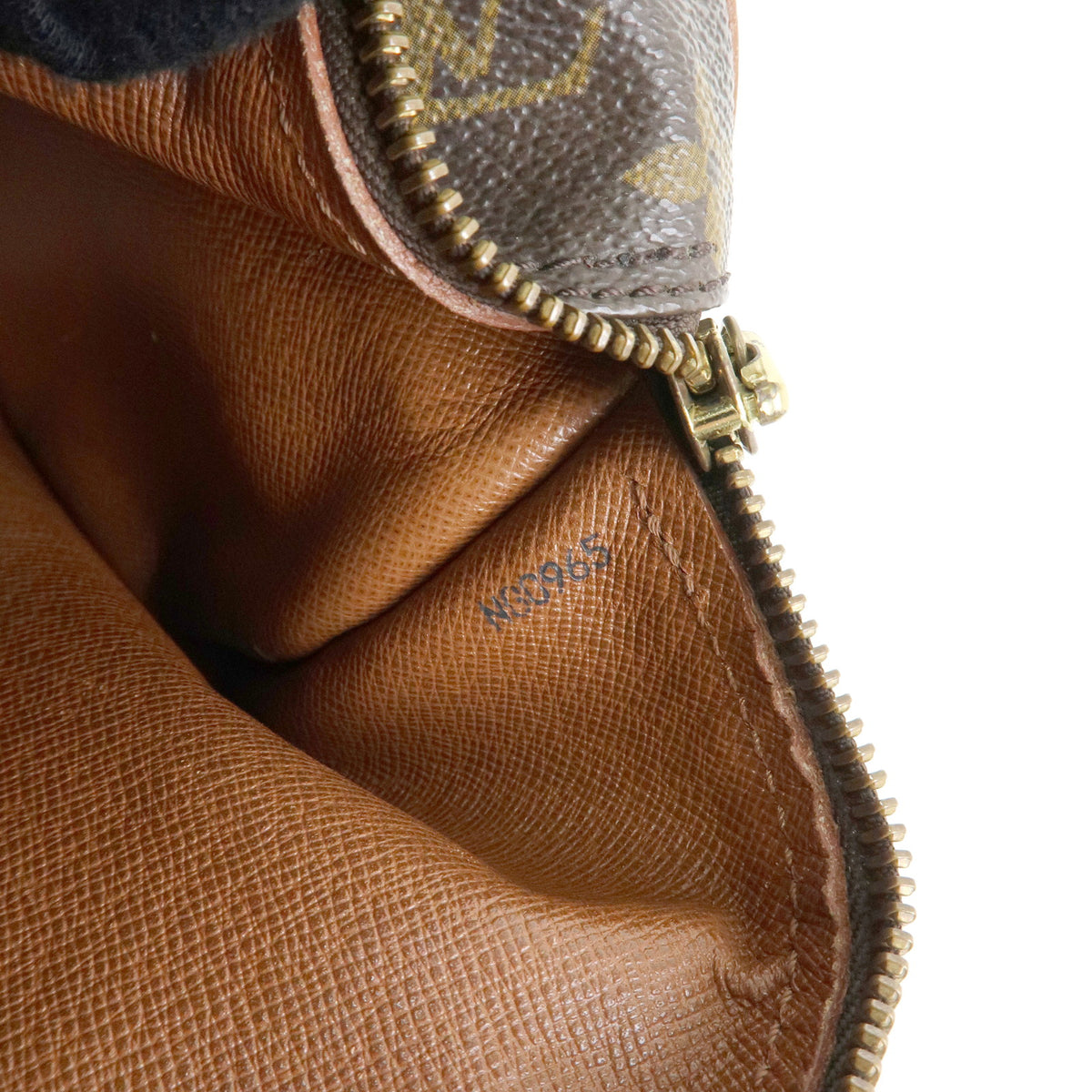 Louis Vuitton Monogram Papillon 30 Hand Bag Brown M51365