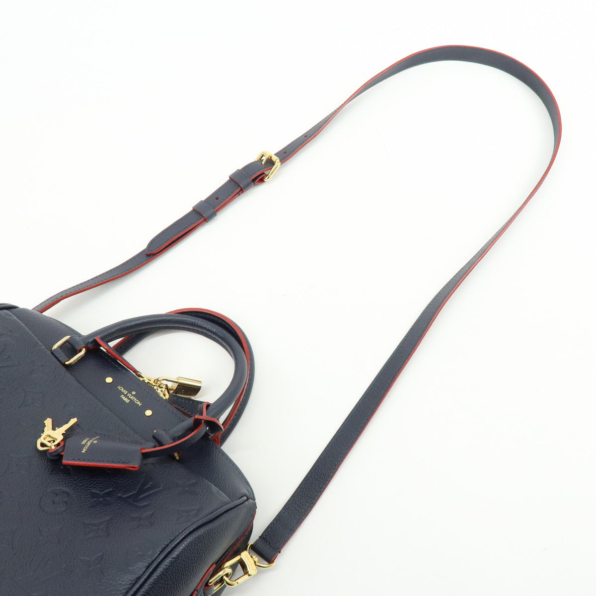 Louis Vuitton Monogram Empreinte Speedy Bandouliere 25 2Way Bag M43501