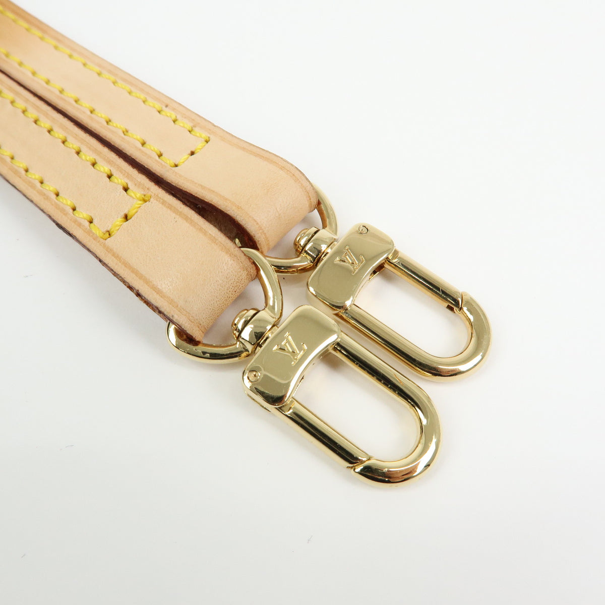Louis Vuitton Nume Leather Shoulder Strap 120cm Natural J00145